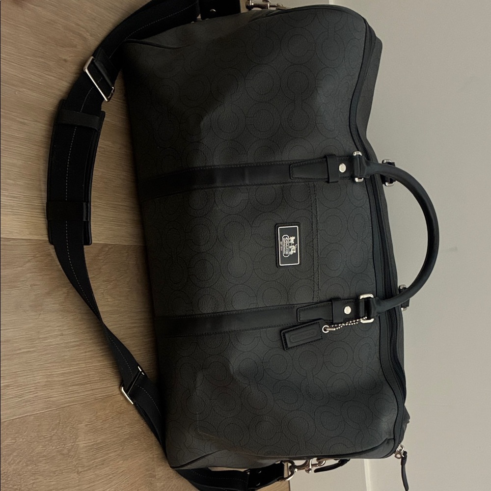 Coach Black Duffel Bag for Men